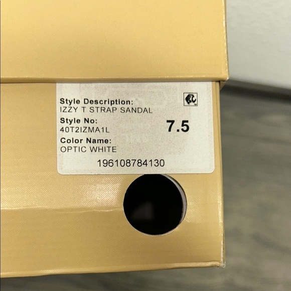 Michael Kors Women's Izzy T-Strap Dress Sandals - Picture 7 of 7